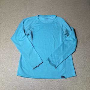 PATAGONIA Capilene Polartec Crewneck Long Sleeve Base Layer Shirt Womens Sz S G3